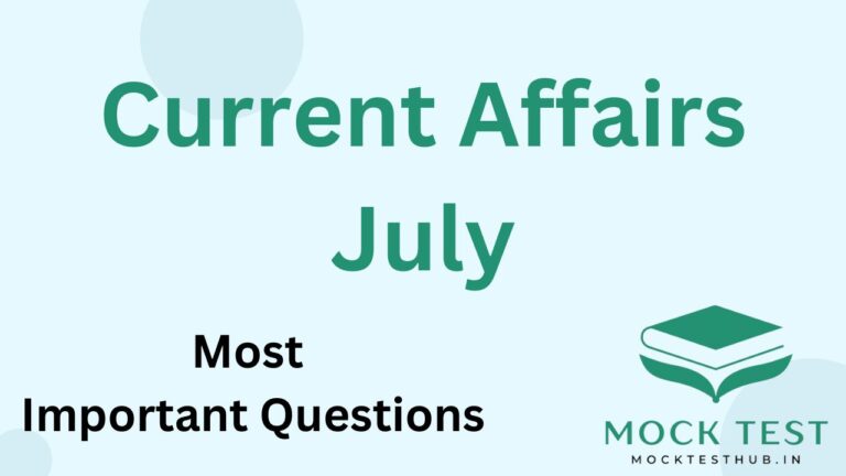 5 July 2024 Current Affairs